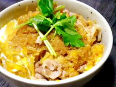 揚げない焼かないカツがない なんちゃってカツ丼 レシピ 作り方 By あひる課長 楽天レシピ 揚げない焼かないカツがない なんちゃってカツ丼 レシピ 作り方 By あひる課長 楽天レシピ